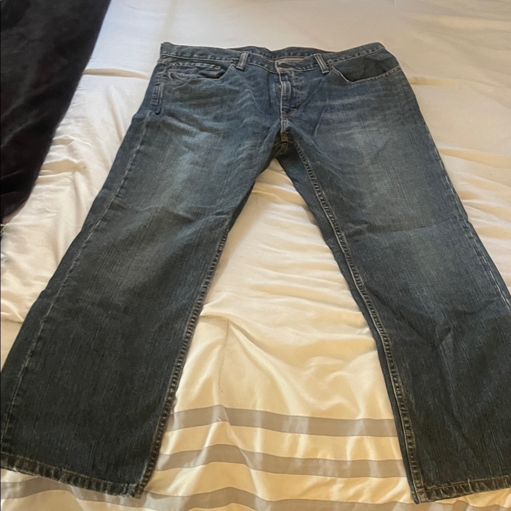 Classic Relaxed Fit Blue Jeans